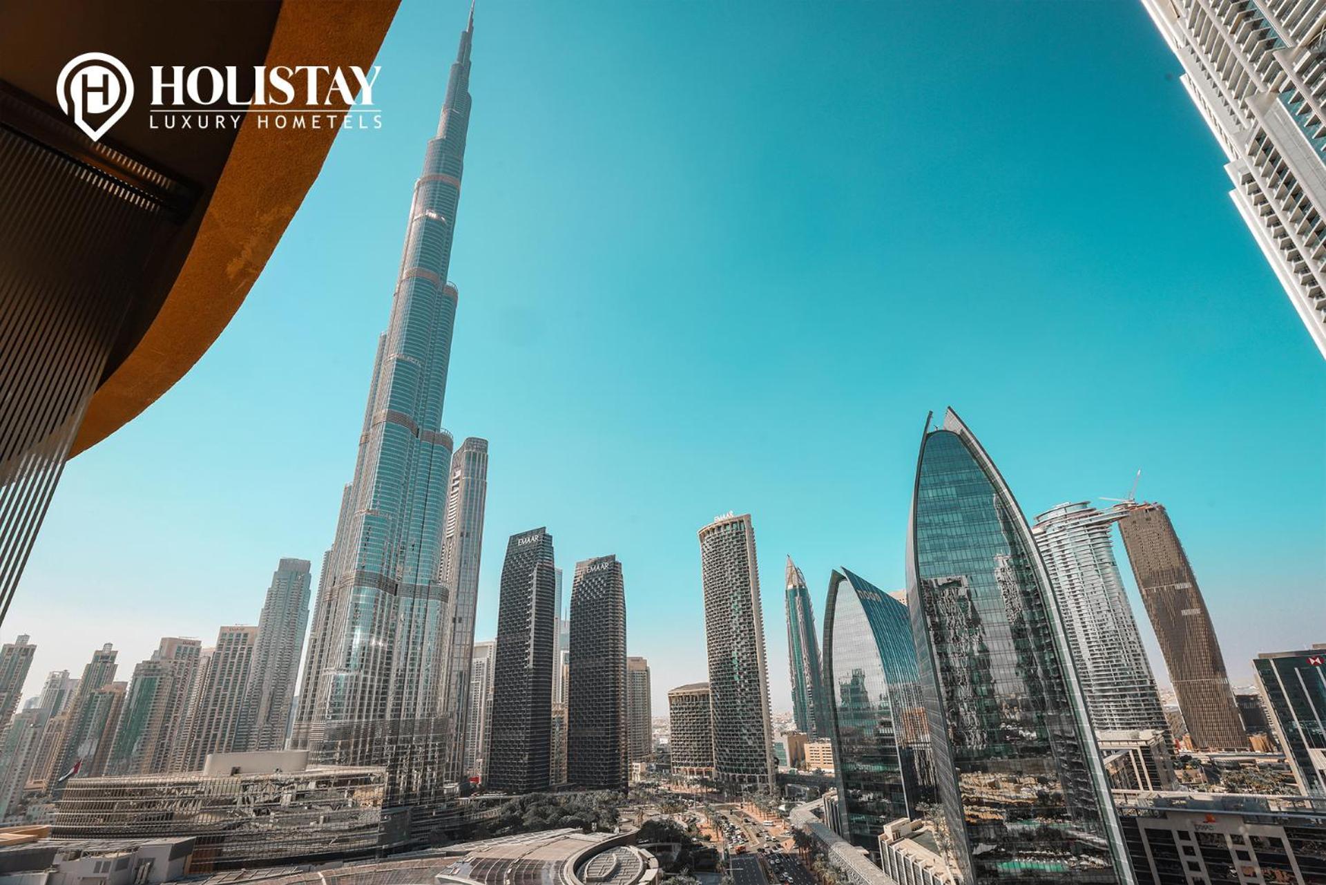 Holistay Luxury Homes - Burj Khalifa View - Direct Access Dubai Mall Exteriér fotografie
