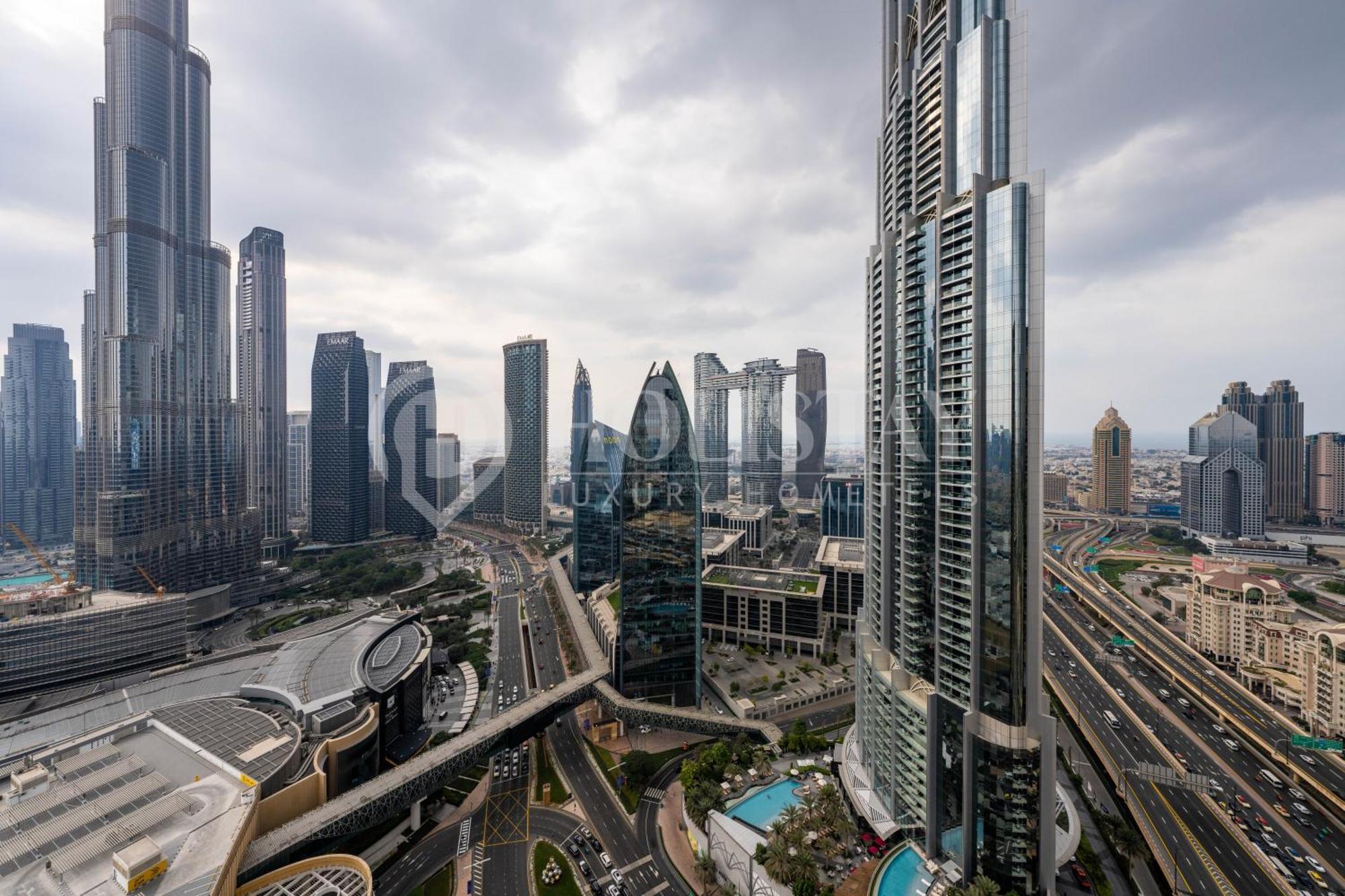 Holistay Luxury Homes - Burj Khalifa View - Direct Access Dubai Mall Exteriér fotografie